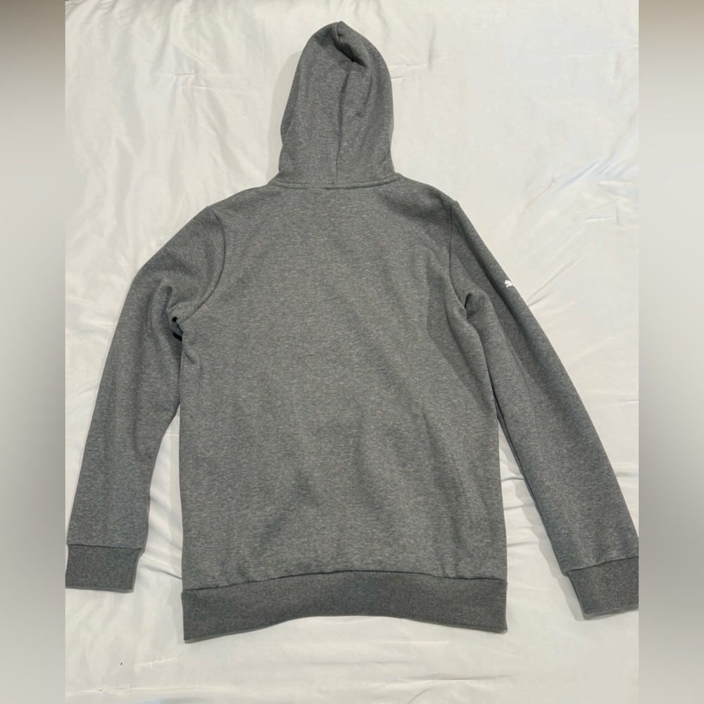 NWT gray BMW M Sport Motorsport Hoodie hooded Sweatshirt Sz S - Picture 3 of 9